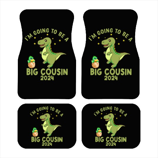 I m Going To Be A Big Cousin 2024 Car Mats