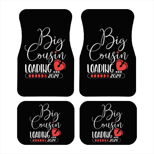 Big cousin loading 2024 for pregnancy announcement Car Mats