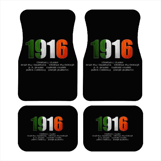 1916 Irish Easter Rising Signatories Commemorative Car Mats