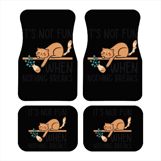 Mean Cat Drawing Line Art Cat Owner Pet Cat Car Mats