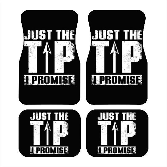 Just the tip I promise Archery Car Mats