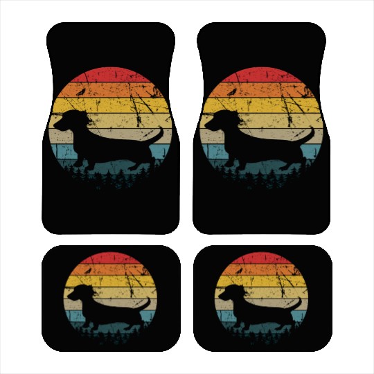 Dachshund Gift Dixie Wiener Doxie Dackel Car Mats