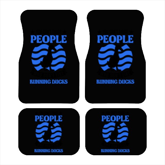 Indian Runner Gift Running Duck Car Mats