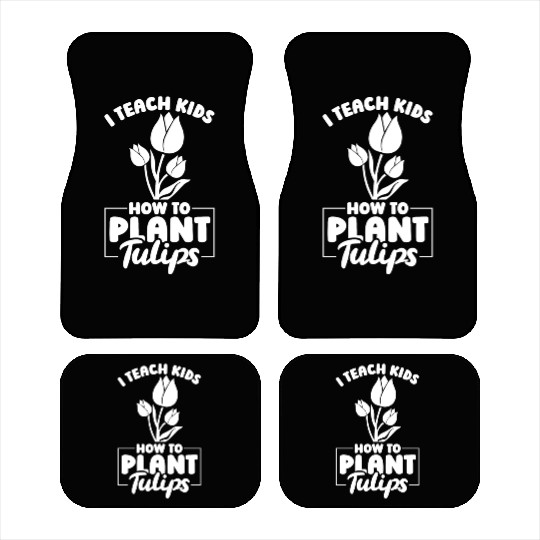 Tulip Gardening Tulips Car Mats