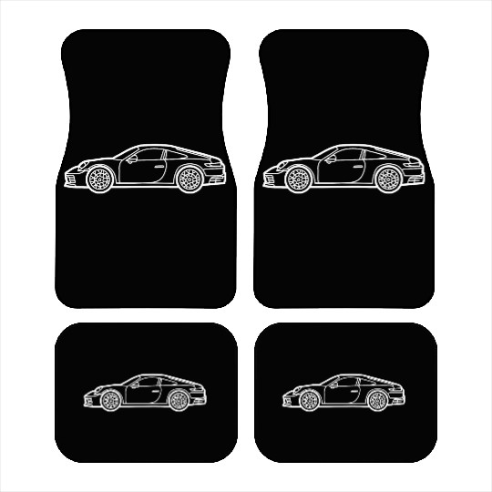 Car Logo Sign Lover Enthusiast Graphic Car Mats
