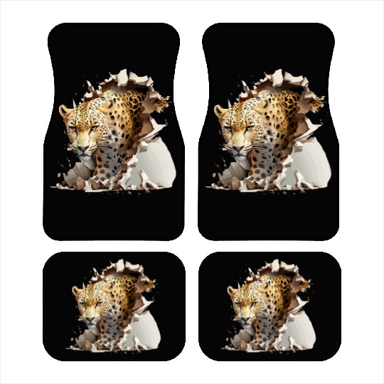 The Leopard Car Mats