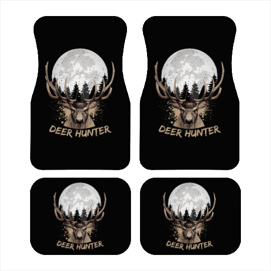 Deer Hunter Rack Hunter Full Moon Buck Hunting Car Mats