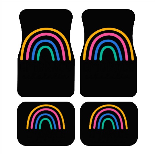 Embrace Echolalia Special Education Teacher Car Mats