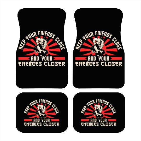 Brazilian Jiu Jitsu MMA Bjj Hugger Car Mats