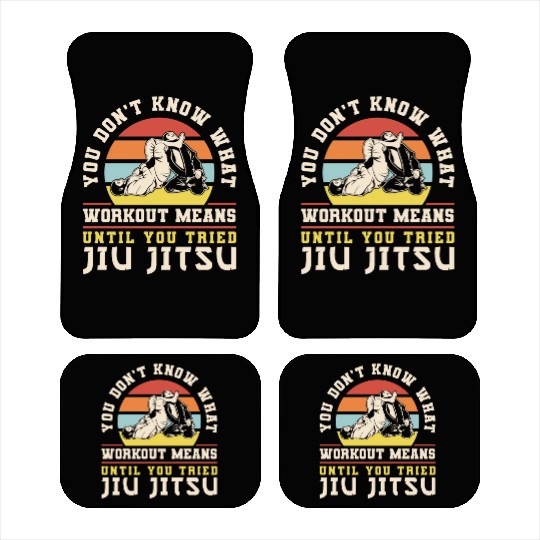 Brazilian Jiu Jitsu MMA Bjj Hugger Car Mats