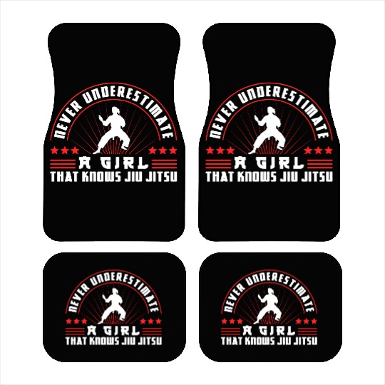 Brazilian Jiu Jitsu MMA Bjj Hugger Car Mats