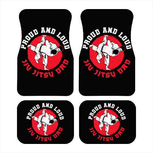 Brazilian Jiu Jitsu MMA Bjj Hugger Car Mats
