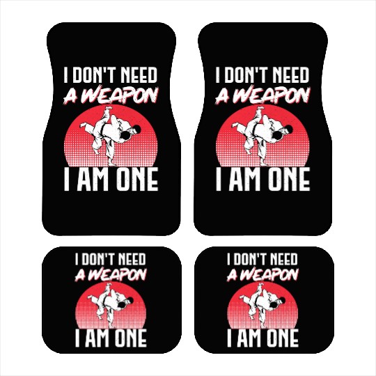Brazilian Jiu Jitsu MMA Bjj Hugger Car Mats