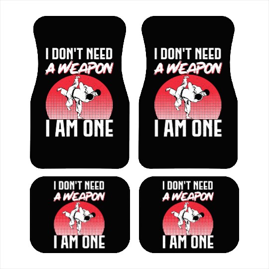 Brazilian Jiu Jitsu MMA Bjj Hugger Car Mats