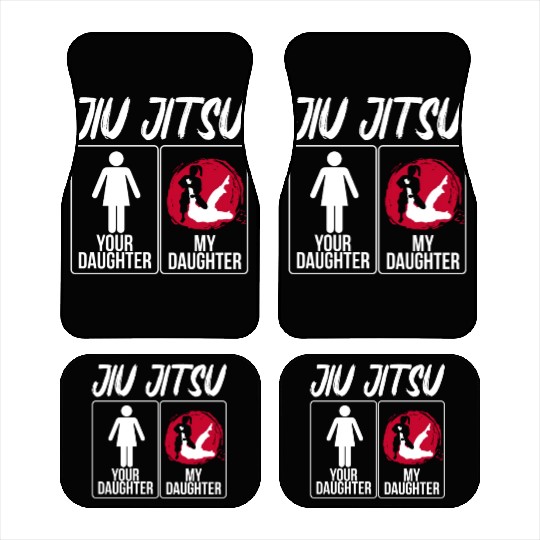 Brazilian Jiu Jitsu MMA Bjj Hugger Car Mats