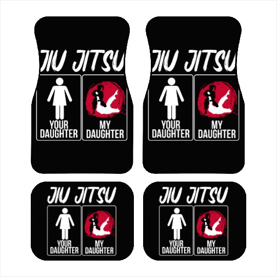 Brazilian Jiu Jitsu MMA Bjj Hugger Car Mats