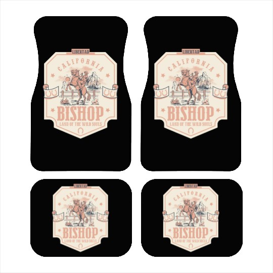 bishop California wild west town Car Mats