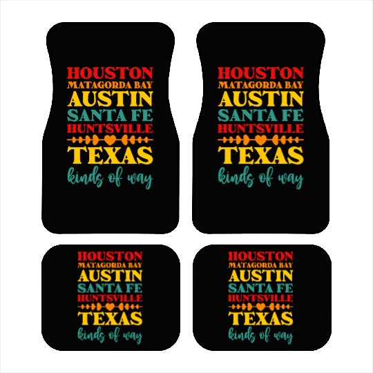 Houston Matagorda Bay Austin Santa Fe Huntsville Car Mats