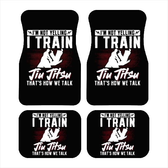 Brazilian Jiu Jitsu MMA Bjj Hugger Car Mats