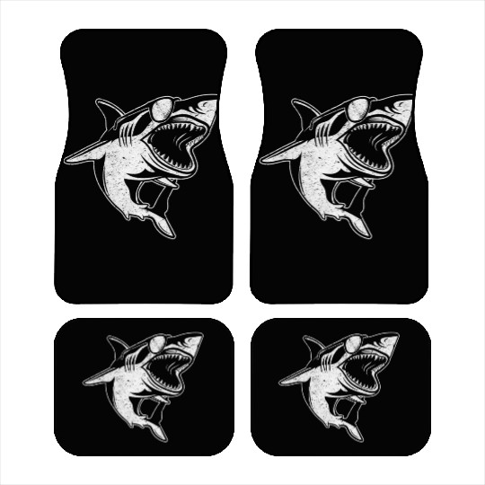 Shark Fish Sharkfish Great White Shark Car Mats