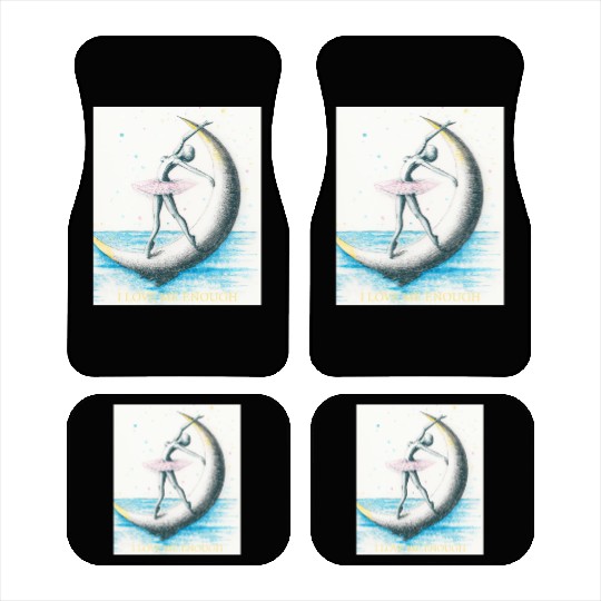 I LOVE ME ENOUGH Car Mats