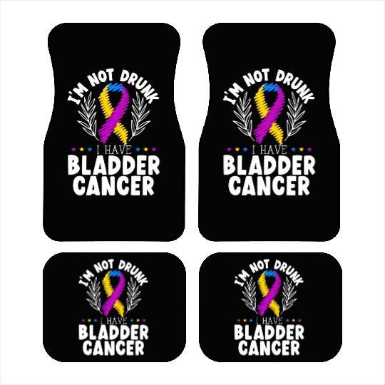 Bladder Cancer Warrior Bladder Cancer Awareness Car Mats