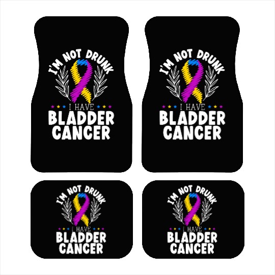Bladder Cancer Warrior Bladder Cancer Awareness Car Mats