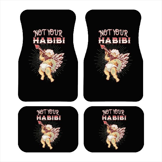 Not Your Habibi happy Classic Retro Essential Car Mats