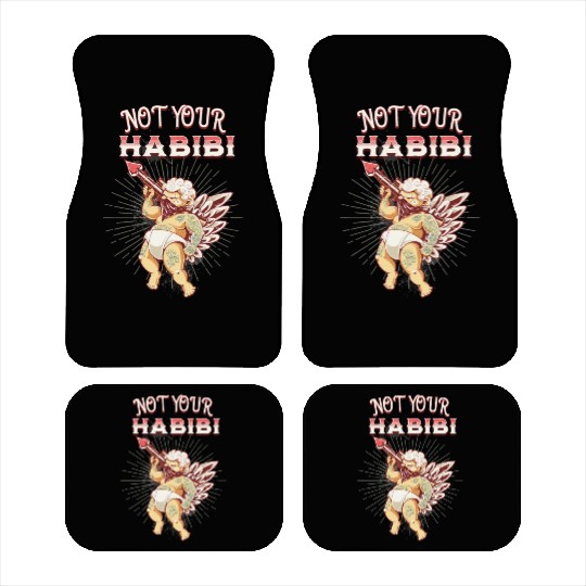 Not Your Habibi happy Classic Retro Essential Car Mats