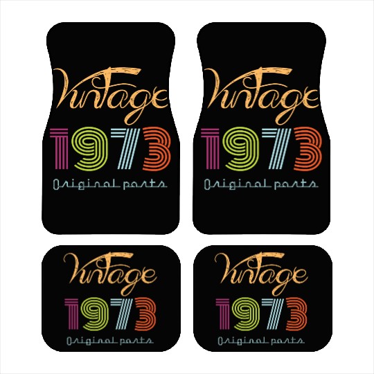 Vintage 1973 Ladies Car Mats