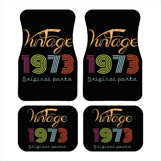 Vintage 1973 Ladies Car Mats