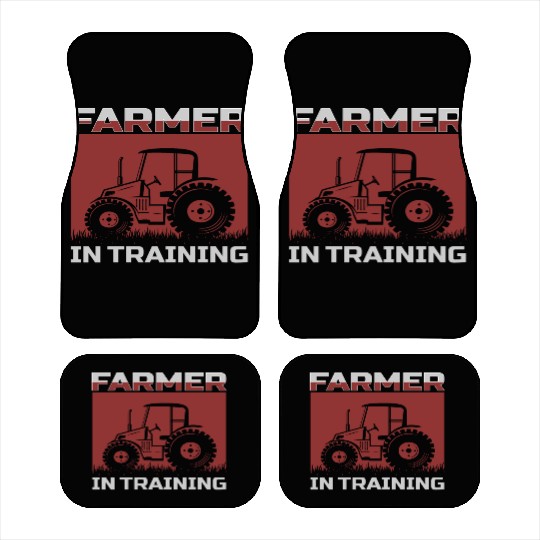 Farmer in Training Car Mats