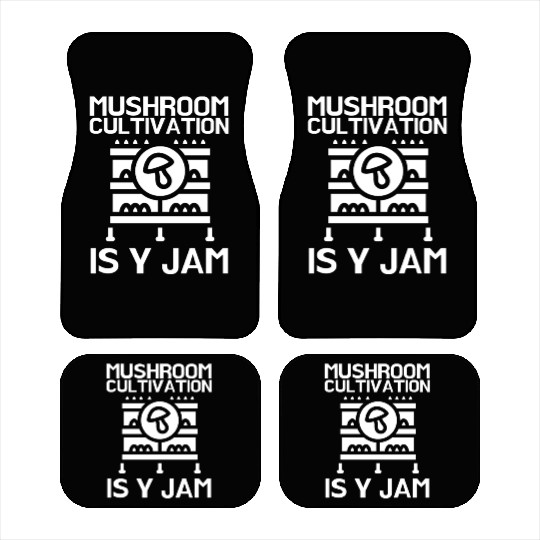 Mushroom Cultivation Farmer Car Mats