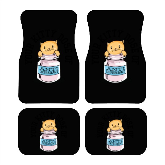 Antidepressant Kitten Medicine Cat Owner Car Mats