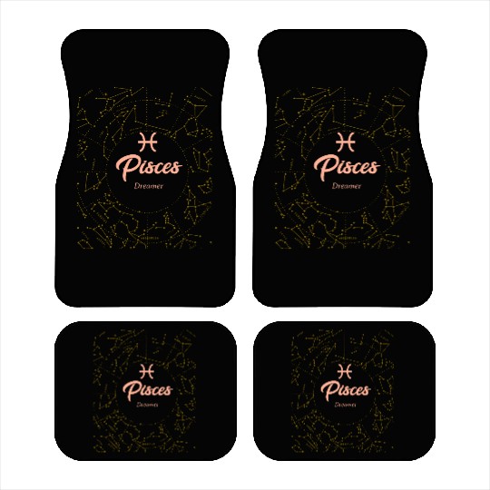 Pisces Dreamer astronomy Car Mats