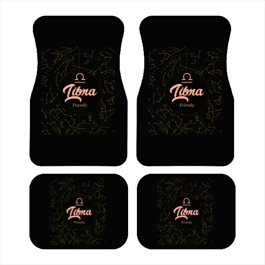 Libra Friendly Astronomy Car Mats