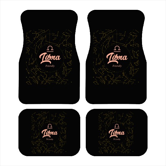 Libra Friendly Astronomy Car Mats