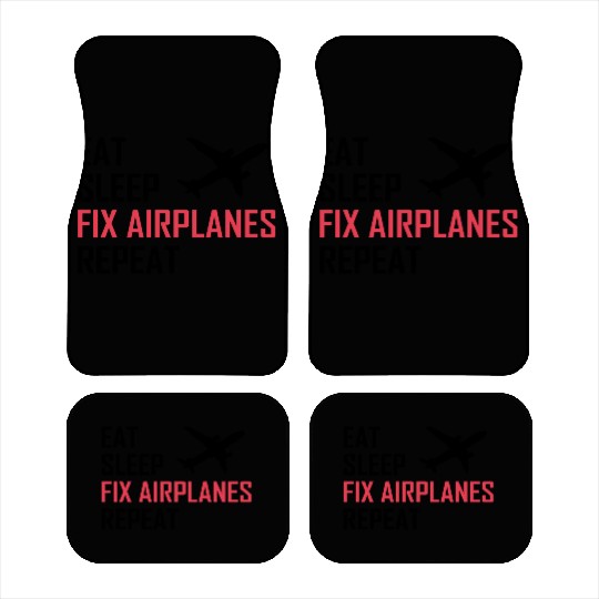 Aircraft mechanic Car Mats