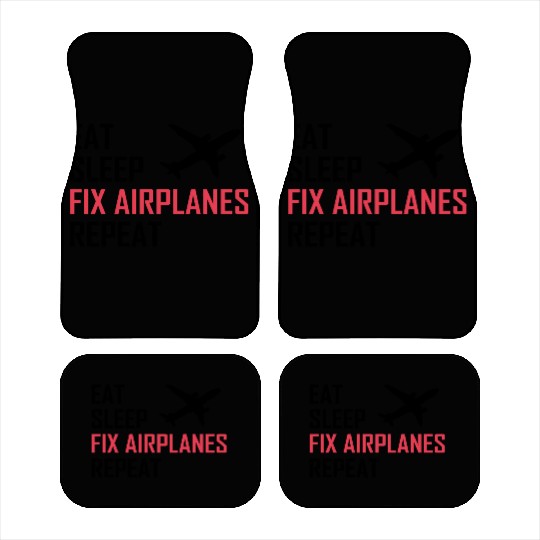 Aircraft mechanic Car Mats