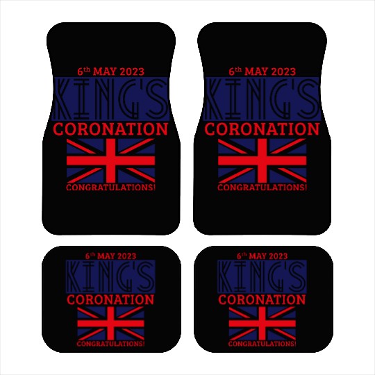 King’s Coronation, 6th May 2023 Congratulations, N Car Mats