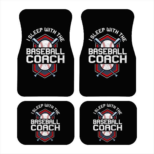 Baseball Coach Wife Professional Mom Instructor Car Mats
