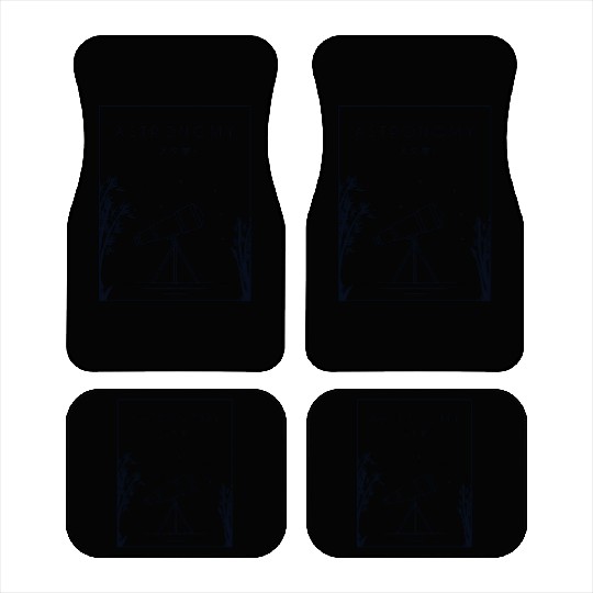 Astronomy Chinese Hanzi Cosmologist Car Mats