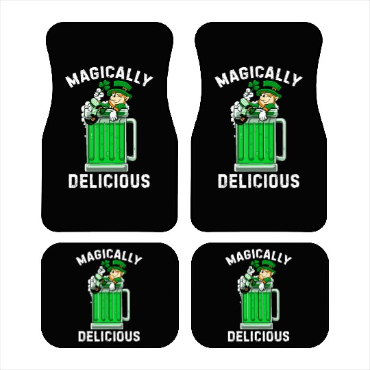 Magically Delicious idea St Patricks Day Drinking Car Mats