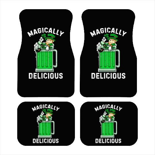 Magically Delicious idea St Patricks Day Drinking Car Mats