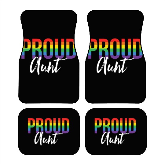 Proud Aunt Car Mats