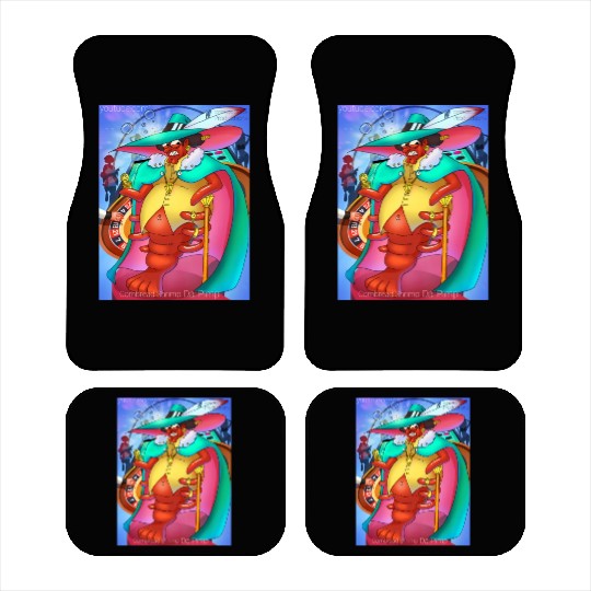 Cornbread Shrimp Da' Pimp Car Mats