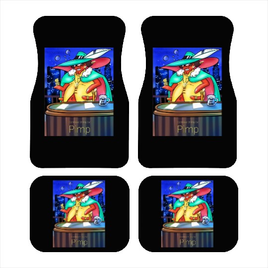Cornbread Shrimp Da' Pimp Car Mats