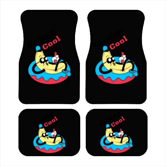 Super Cool Banana Car Mats