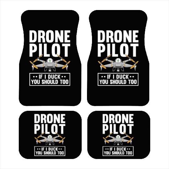 Funny Drone Pilot For Men Women RC Racing Pilots Car Mats
