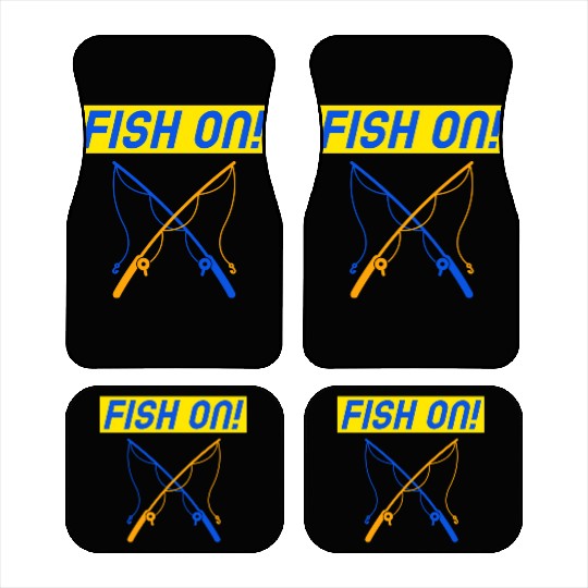 FISHING LOVERS DESIGN Car Mats